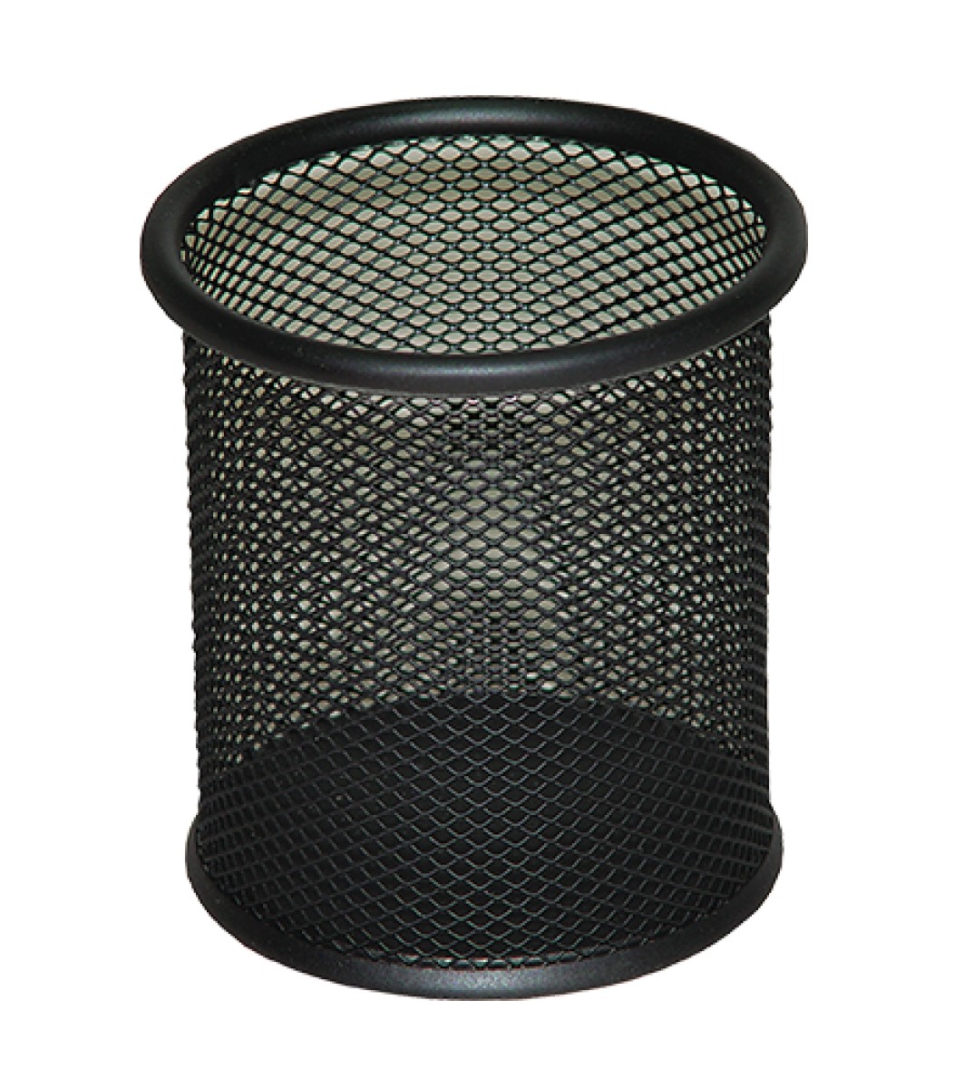 suport-metal-tip-mesh-pentru-instrumente-scris-negru